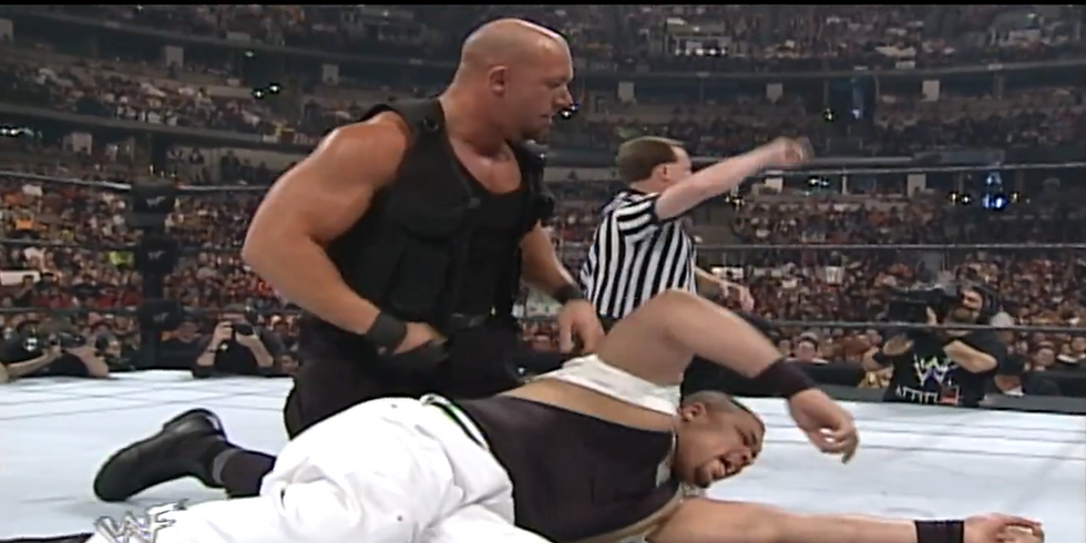 the big bossman bull buchanan vs the godfather d'lo brown wrestlemania 2000 wm 16