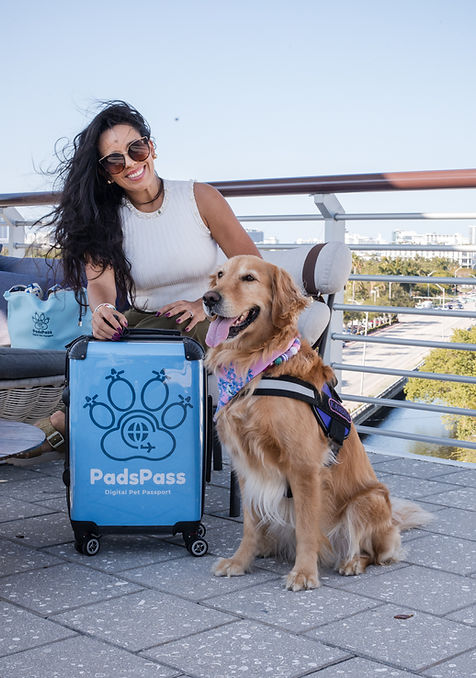 Golden Retriever PadsPass Digital Pet Passport