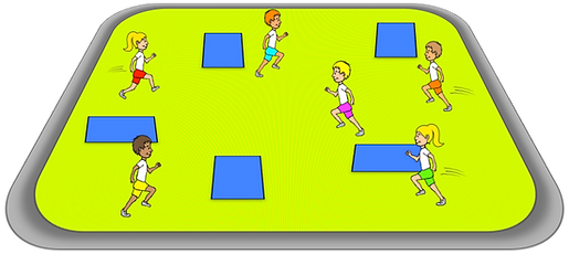Icebergs, Prime Coaching sport PE sport warm up games, grades 3-6 ideas, sports teaching warm ups, warm up ideas for kids, fun warm ups, free warm ups,