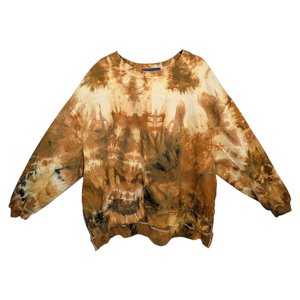 Thumbnail: NEW Tie Dye Oversize Small/Medium Lightweight Sweatshirt  French Terry