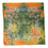 Thumbnail: Regular Size Tie Dye Color Mossy Orange Cotton Bandanna