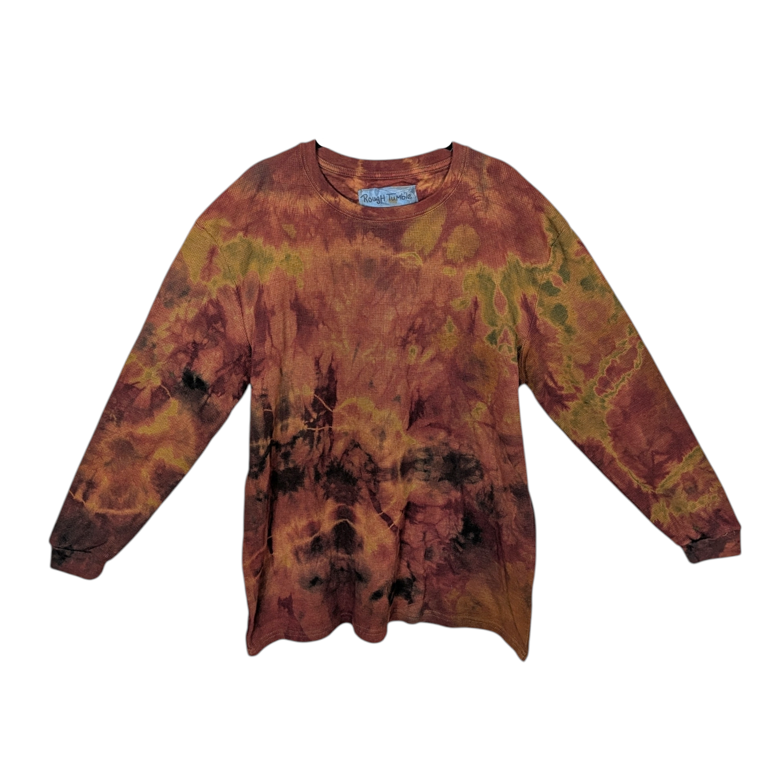 2XL(PLUS) Men’s/Unisex Original Tie Dye Cotton Crewneck Thermals