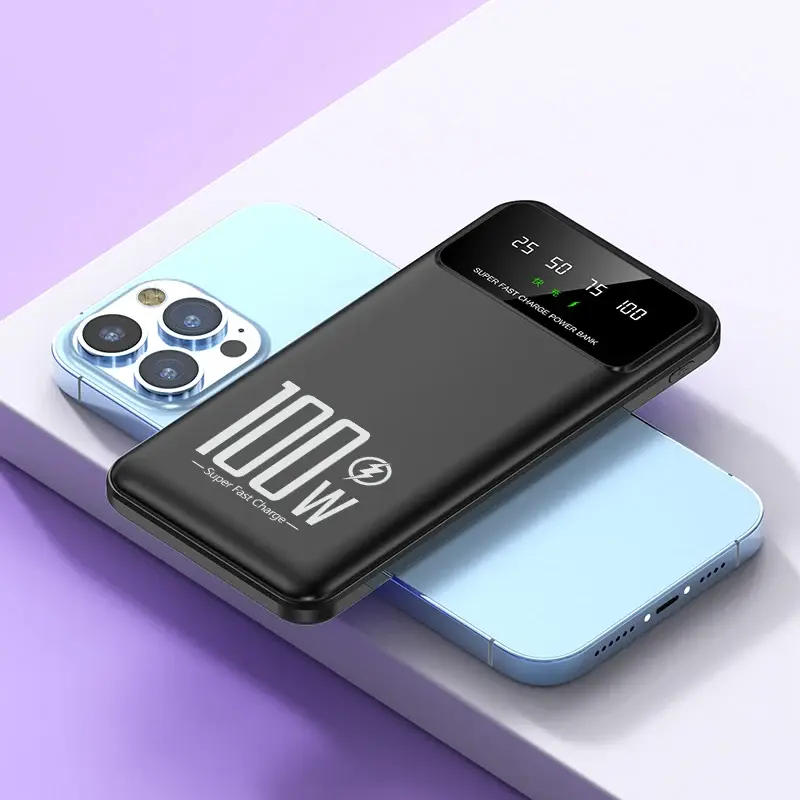 Thumbnail: PD 22.5W Fast Charging Power Bank 10000/20000mAh Dual USB-C LED