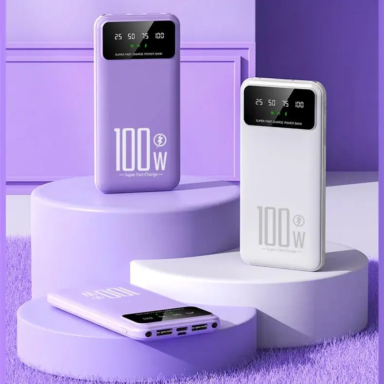 Thumbnail: PD 22.5W Fast Charging Power Bank 10000/20000mAh Dual USB-C LED