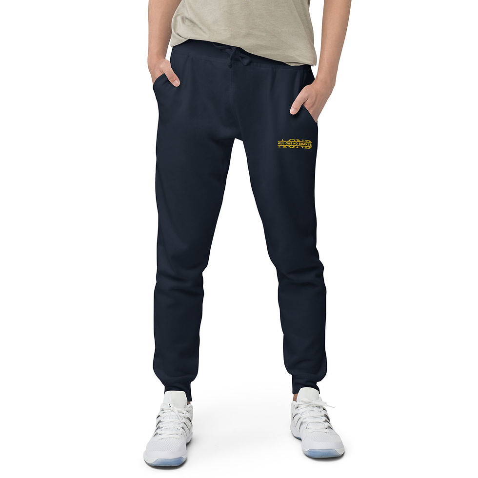 Thumbnail: All Gas Unisex fleece sweatpants