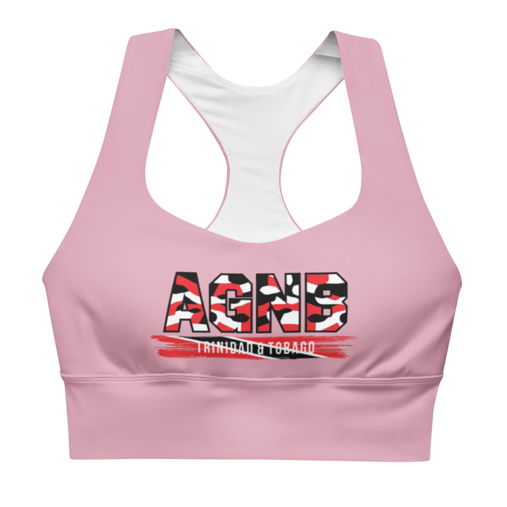Trinidad & Tobago Theme Longline sports bra