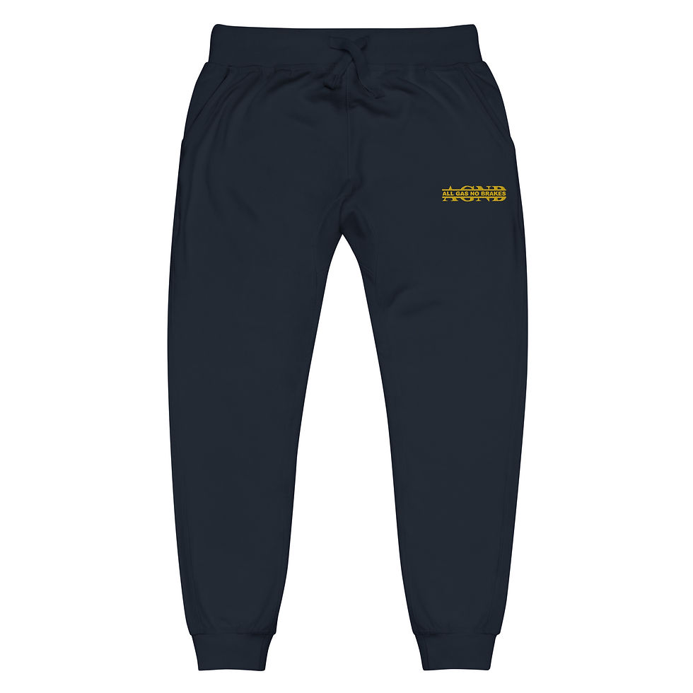 Thumbnail: All Gas Unisex fleece sweatpants