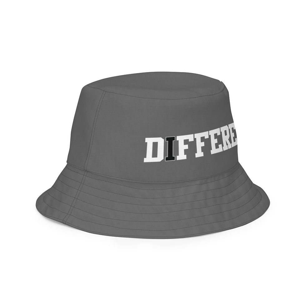 Miniaturbild: Your DIFFERENT Reversible bucket hat