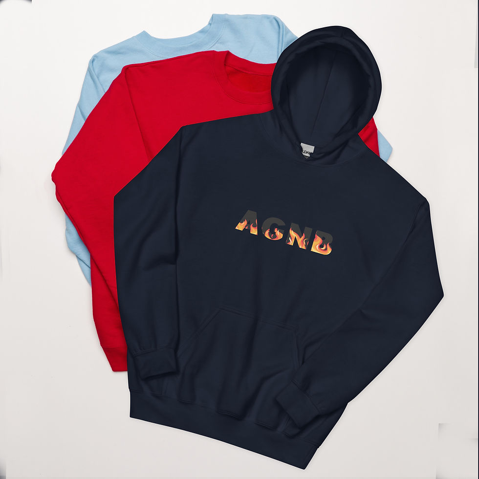 Miniatura: AGNB (1975 Fire) Unisex Hoodie
