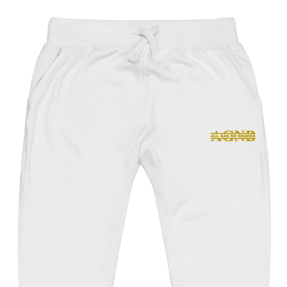 Thumbnail: All Gas Unisex fleece sweatpants
