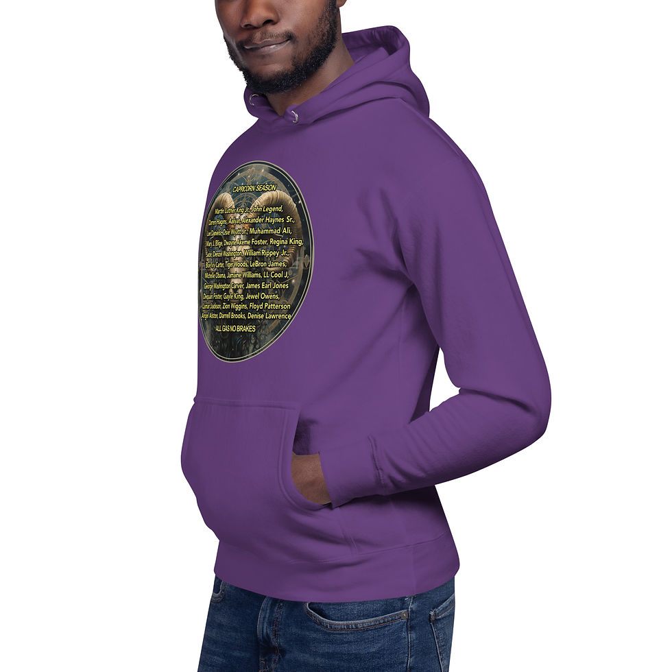 Thumbnail: CAPRICORN/ GOAT Unisex Hoodie