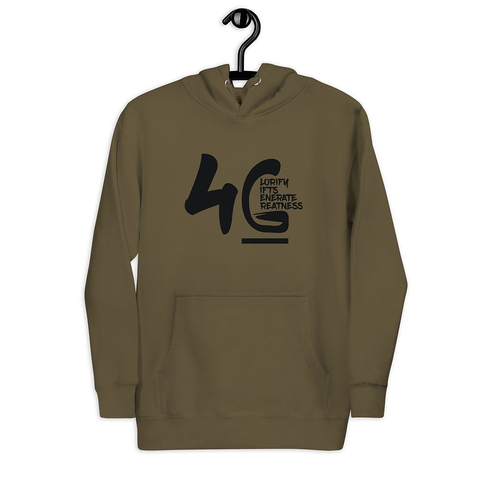 Miniaturbild: 4G  AGNB Unisex Hoodie