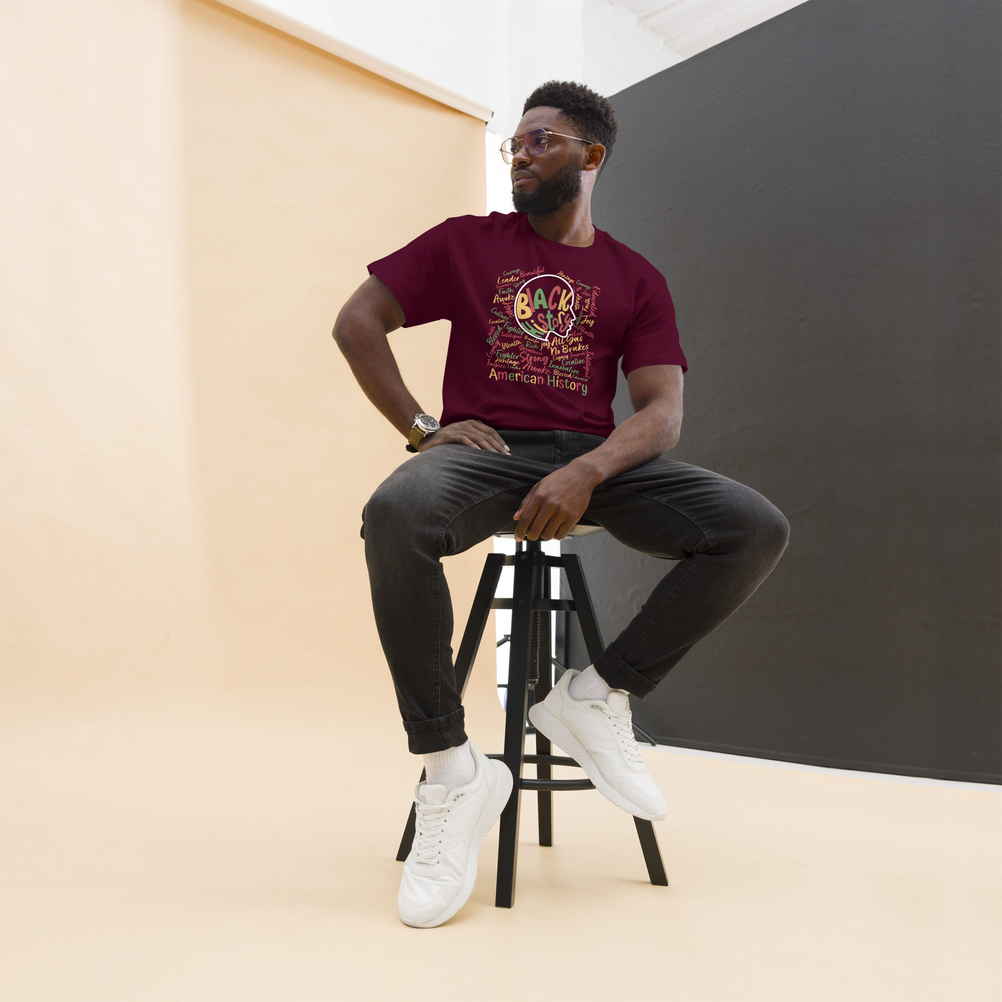 Black History AGNB Men's classic tee