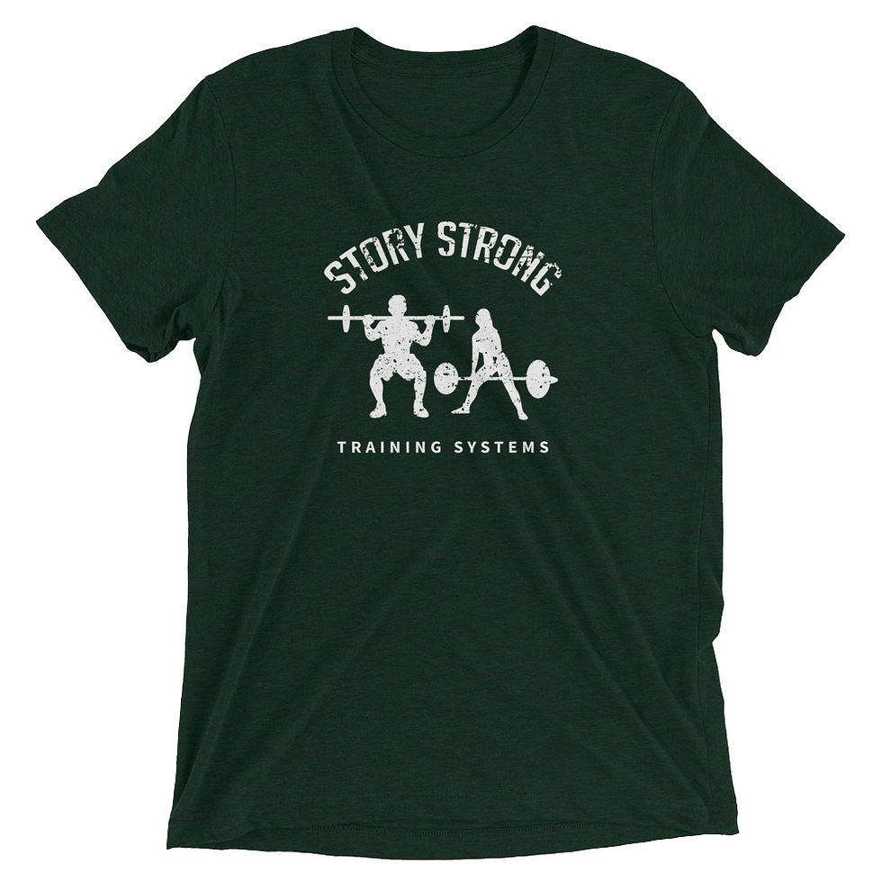 Thumbnail: Story Strong Short sleeve t-shirt by AGNB 