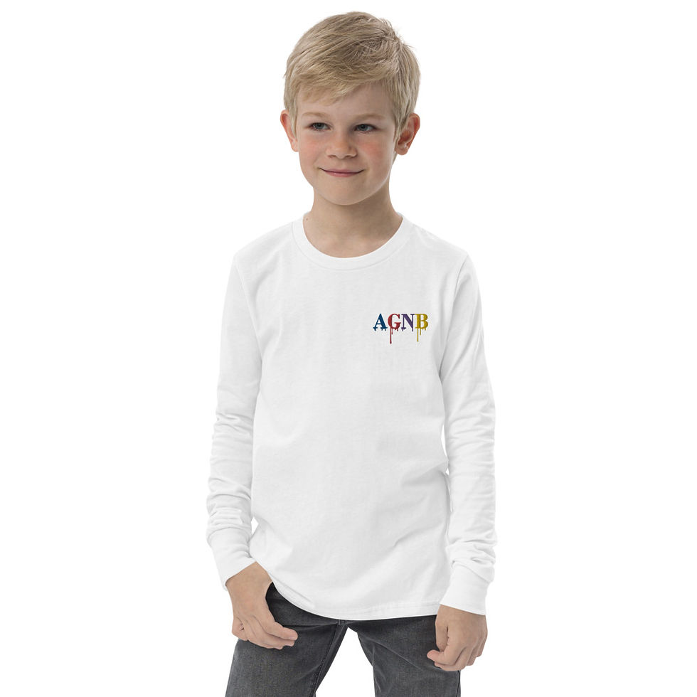Thumbnail: AGNB (DRIP) Youth long sleeve tee