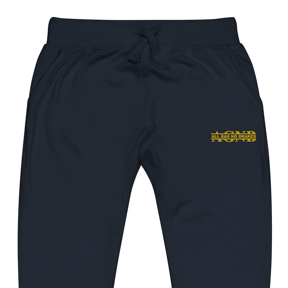 Thumbnail: All Gas Unisex fleece sweatpants