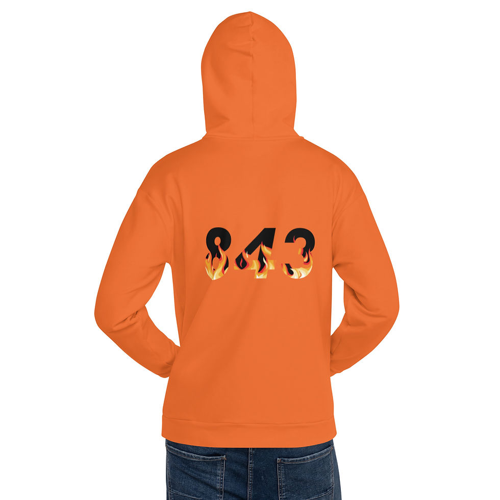 Miniaturbild: AGNB (Fire 843) Unisex Hoodie