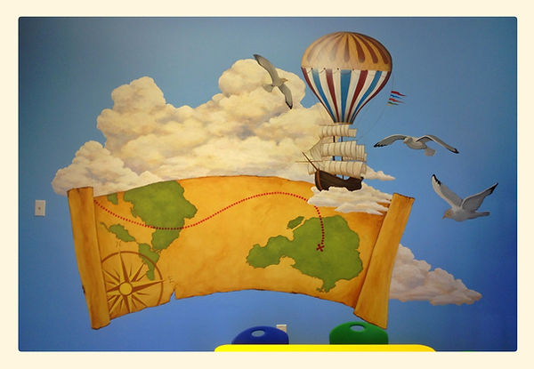 explorer mural