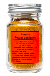 poudre retour des indes