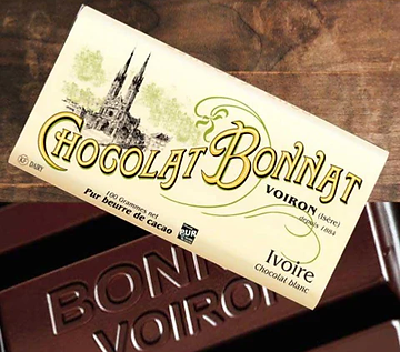 chocolat bonnat tablette blanc