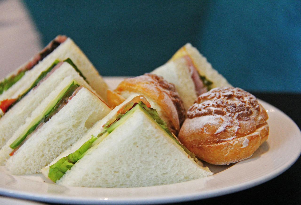 Arranged Food and Objects