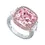 Thumbnail: GIA Certified 12.00 Carat Light Pure Pink Diamond Ring