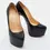 Thumbnail: Christian Louboutin Black Leather Daffodile Pumps Size 38.5