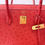 Thumbnail: 40cm Rare Red (rougue) Ostrich Hermes Birkin Handbag