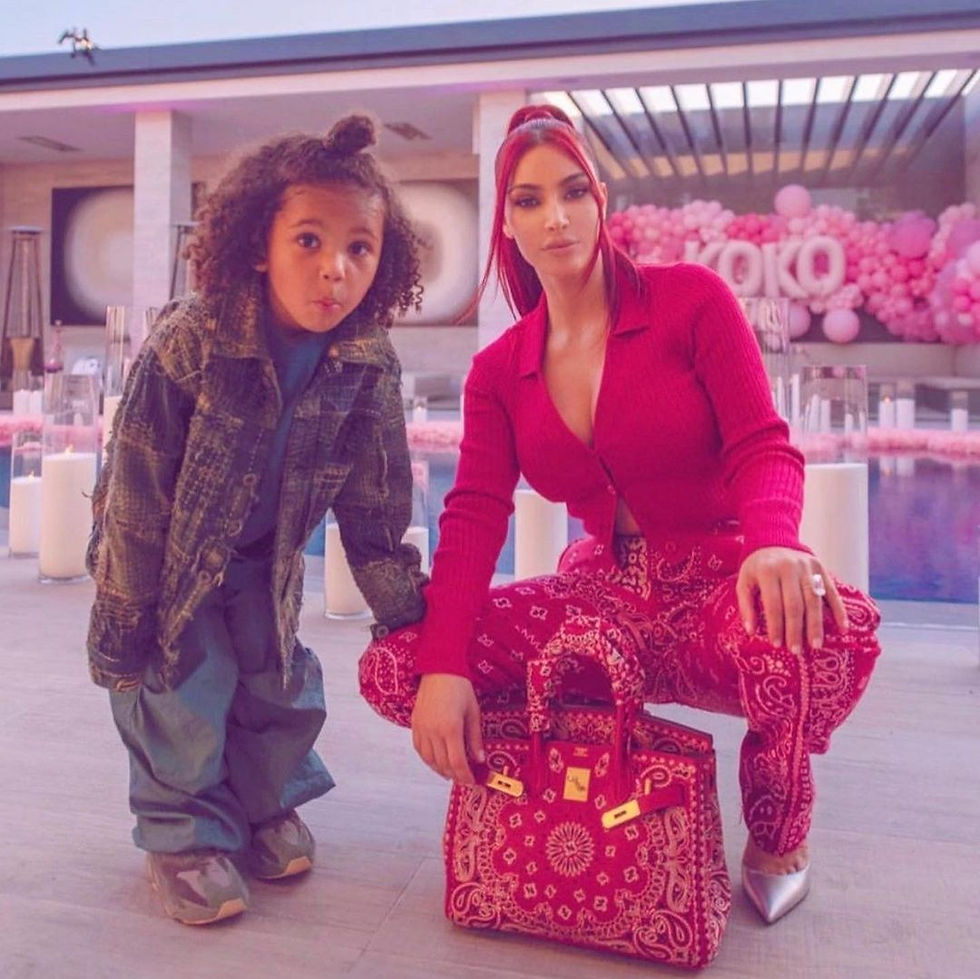 Thumbnail: Kim Kardashian Vintage Iconic Hermes Bag X Jay Ahr Collection Bandanna Birkin 30