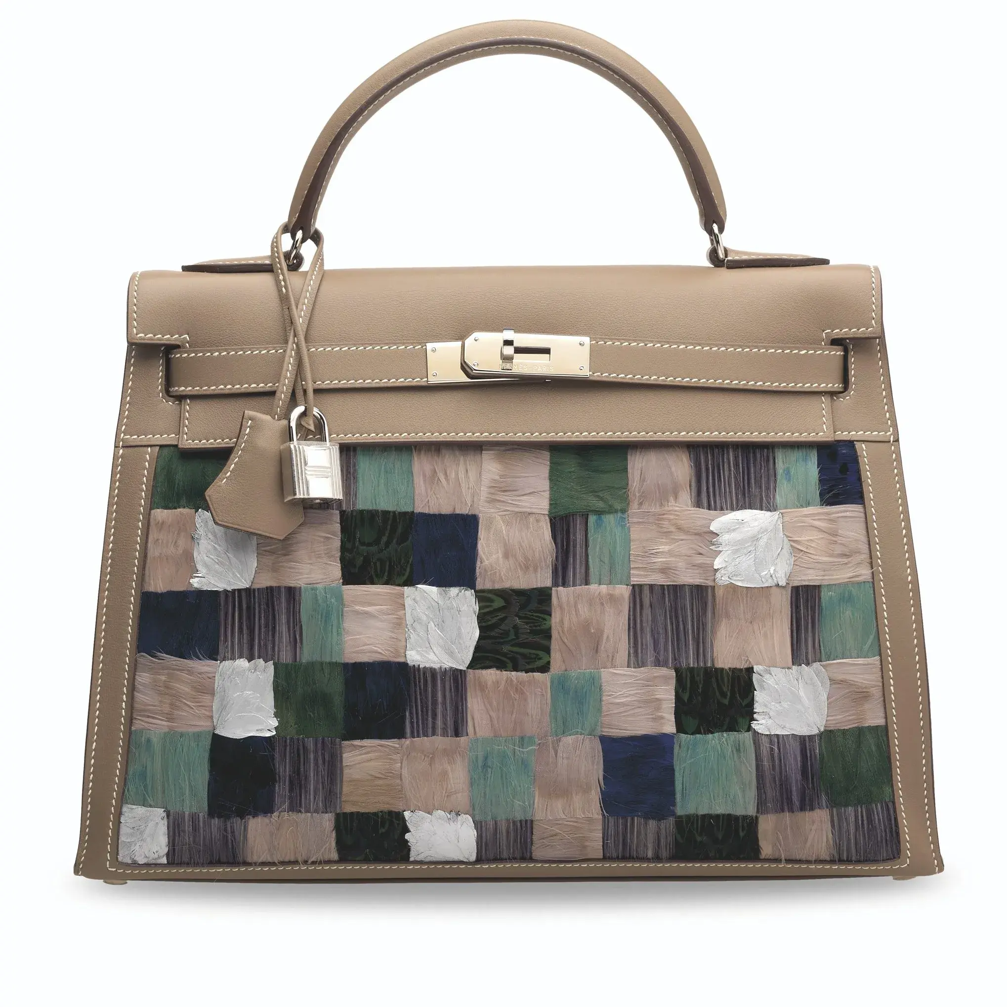 Hermès Feather Mosaïque Kelly