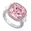 Thumbnail: GIA Certified 12.00 Carat Light Pure Pink Diamond Ring