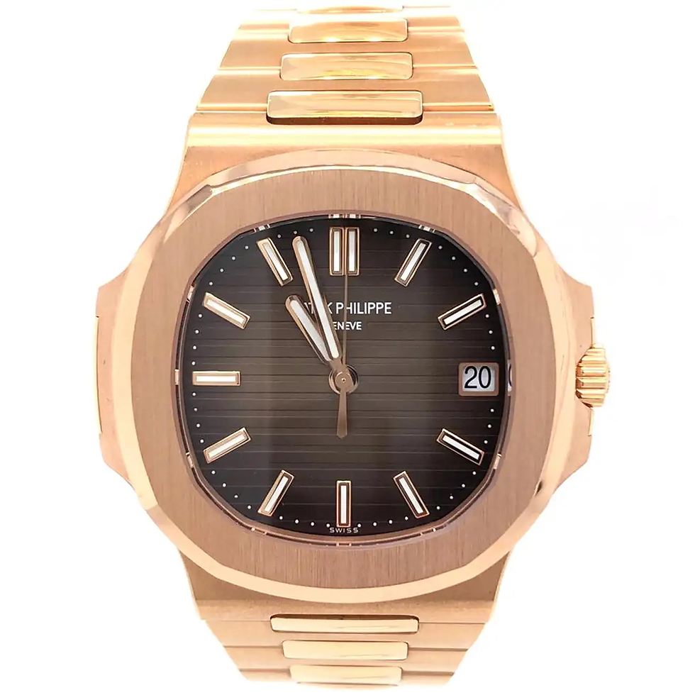Thumbnail: Patek Philippe Nautilus 18K Rose Gold Automatic Men's Watch 5711/1R-001