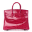 Thumbnail: HERMES Birkin 25 Pink Rose Shiny Crocodile Exotic Palladium Top Handle Bag
