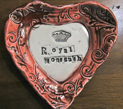 A Heart Plate from "Big River"