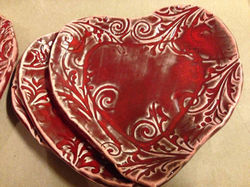 Nesting Heart Plates