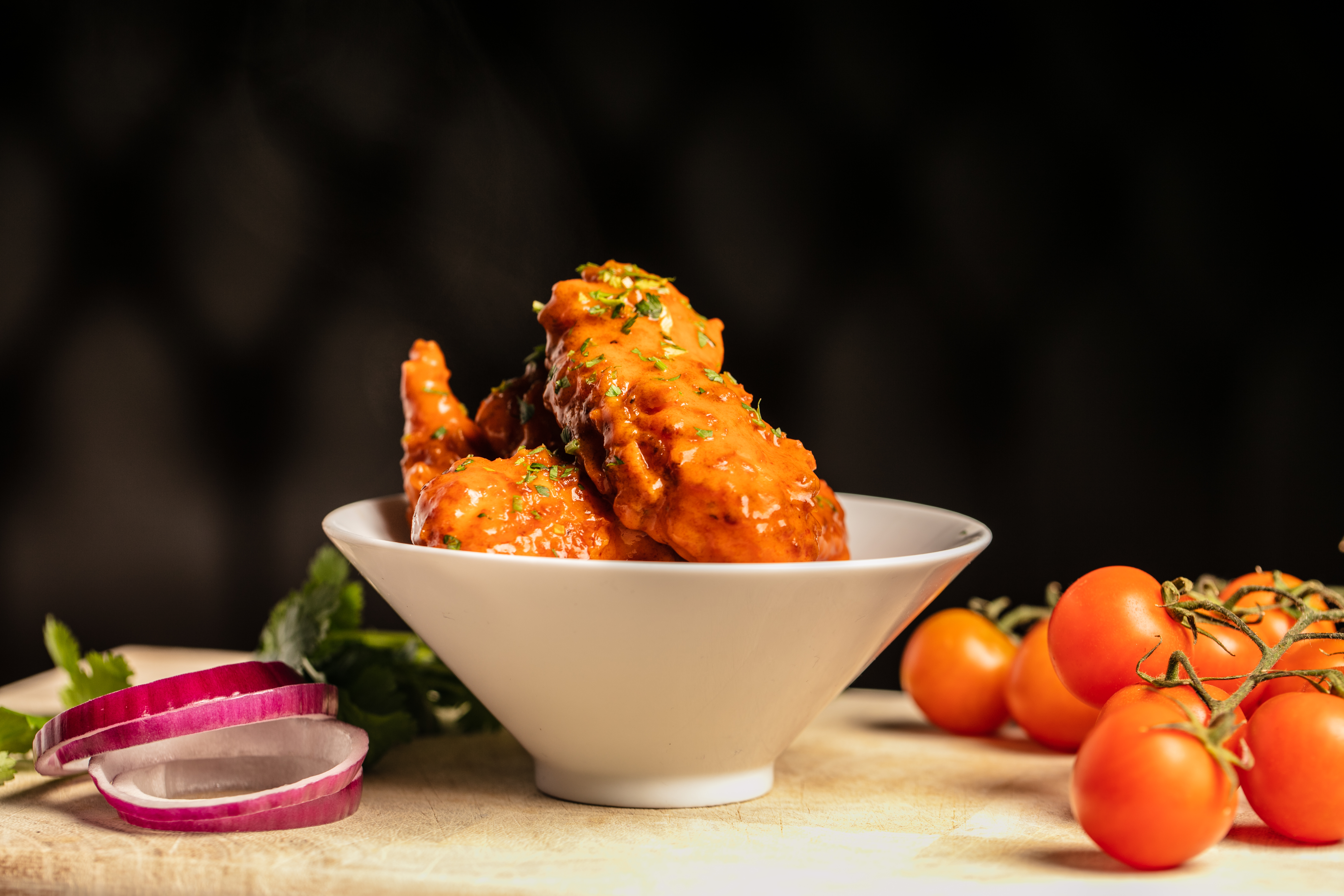 Arranged Food and Objects