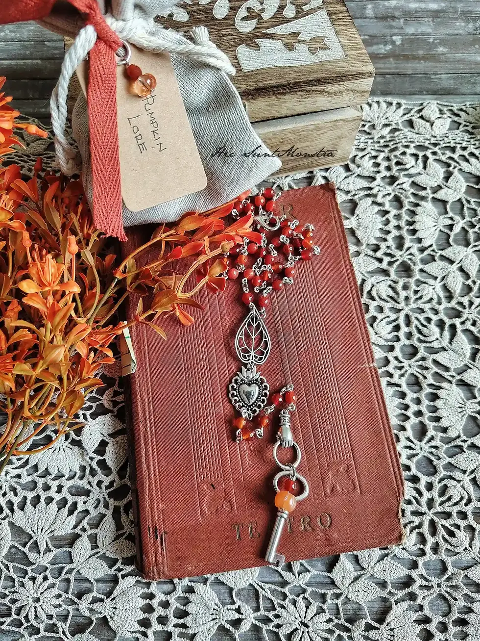 Witch Rosary - Pumpkin Lore