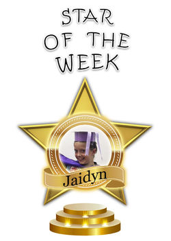 Star of the week Jaidyn