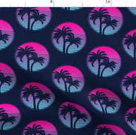 Retrowave Palm Trees
