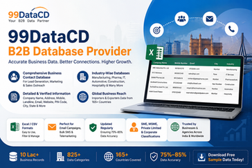 What Kind of Data 99Datacd Provides