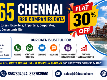 37065 CHENNAI B2B Companies Data