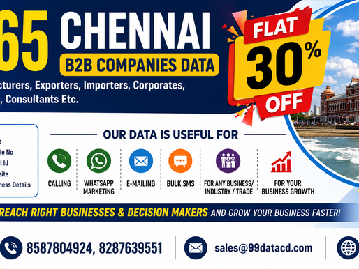 37065 CHENNAI B2B Companies Data