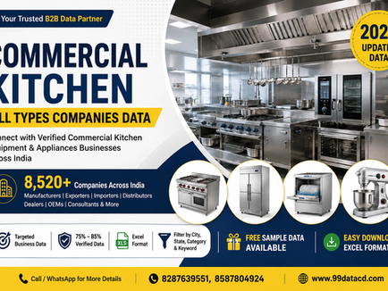 Commercial Kitchen Equipment Manufacturers in India
