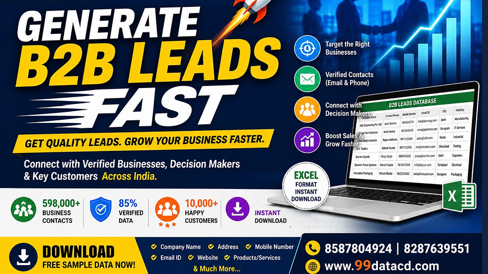 How to generate B2B leads fast