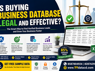 Is Buying Business Database Legal and Effective?