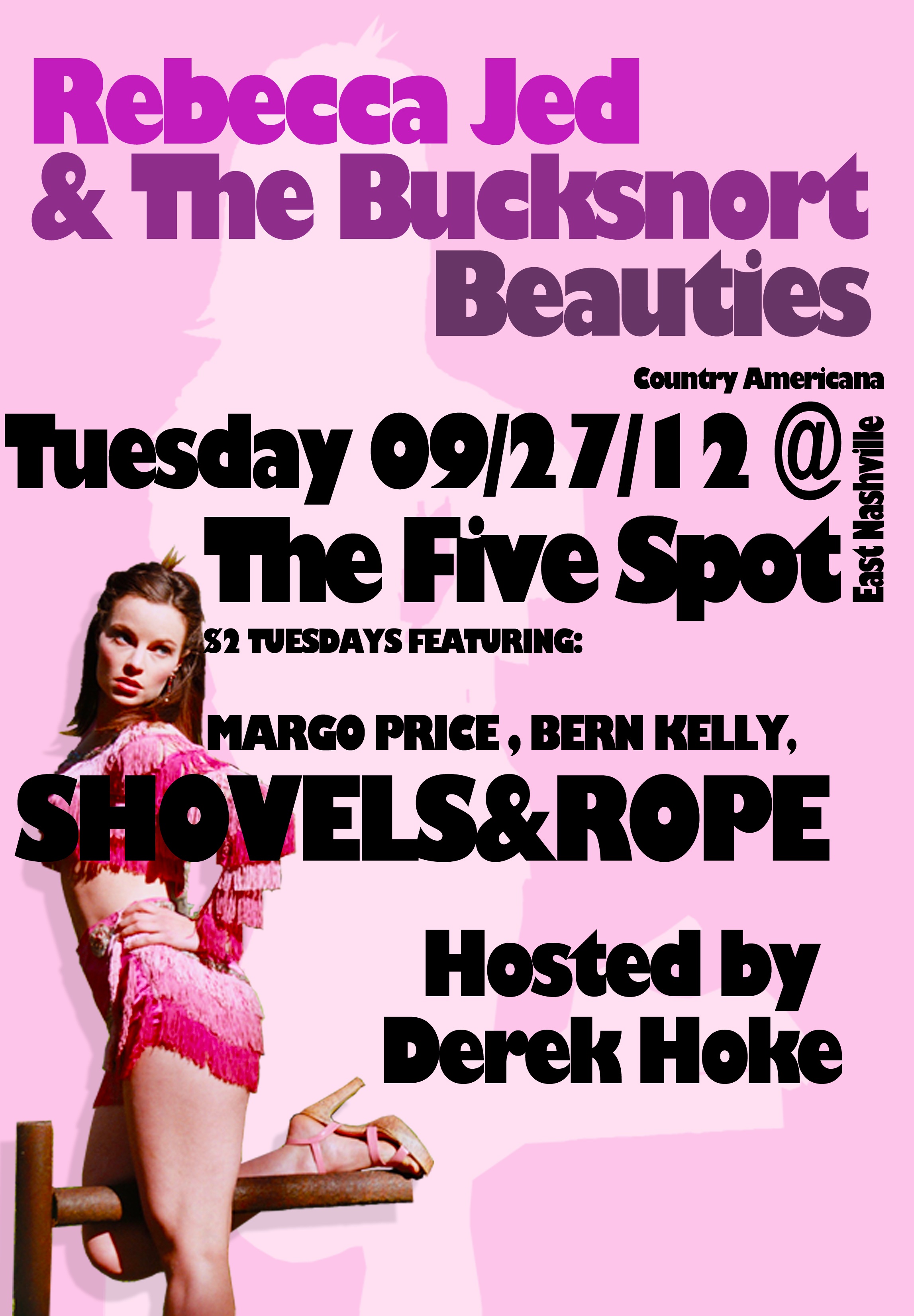 Rebecca Jed & The BB 5 Spot debut!