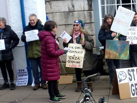 Kendal Campaigners Call for an Immediate Ceasefire in Gaza