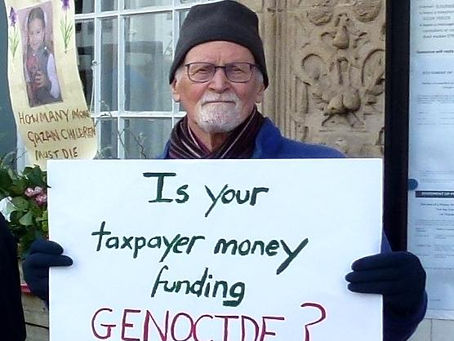 Kendal protesters call to end UK supply of arms to Israel (Westmorland Gazette)