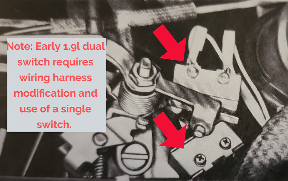 Thumbnail: MS-107A  single throttle switch Late model 1.9/ all 2.1l   Throttle Body  NEW