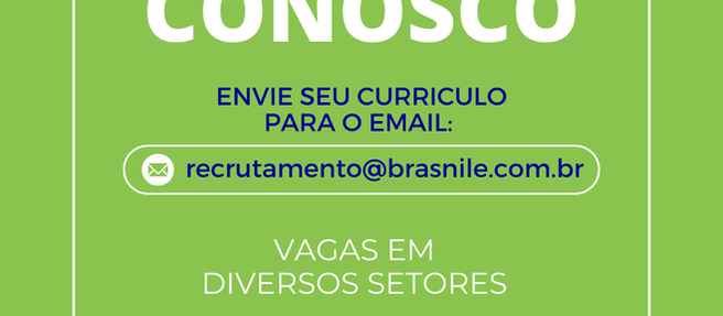 Venha fazer parte da nossa equipe.